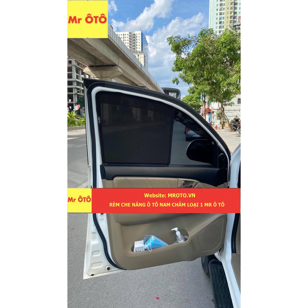 Rèm Che Nắng Xe Toyota Fortuner 2007-2016 chống UV Hàng Loại 1 MR.ÔTÔ -Bảo Hành 2 Năm