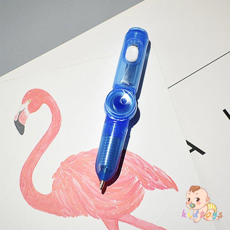 Bút Con Quay Đồ Chơi Spinner Có Đèn Led Đa Năng Giúp Giảm Căng Thẳng