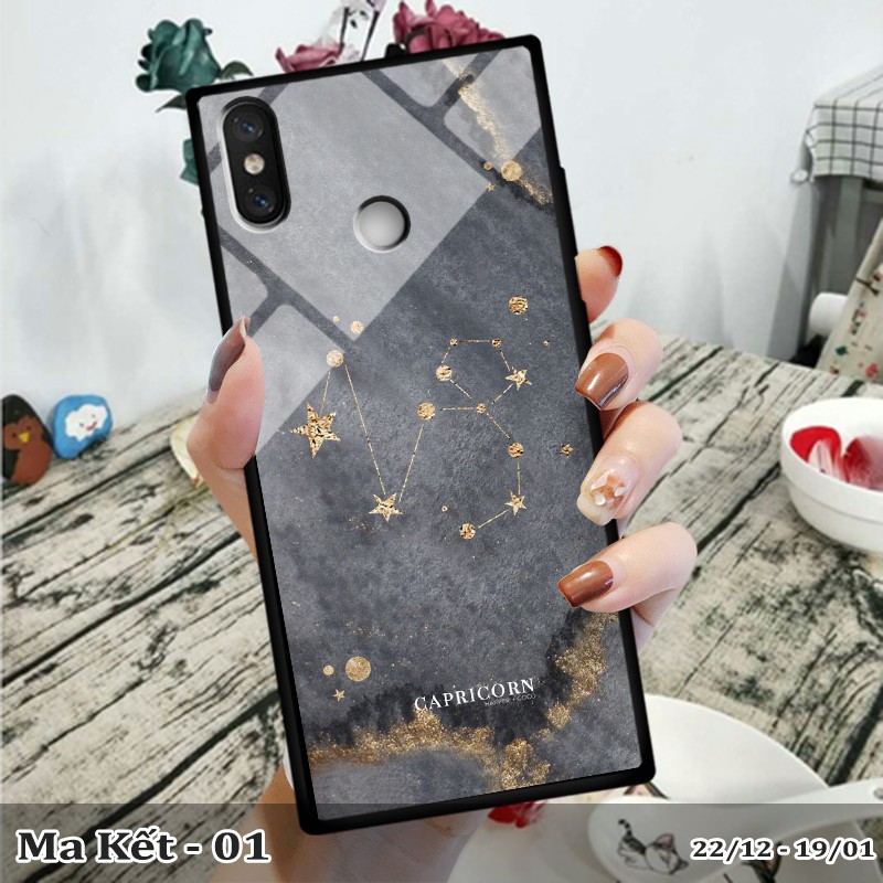 Ốp lưng kính 3D Xiaomi Mi 8 SE -cung hoàng đạo