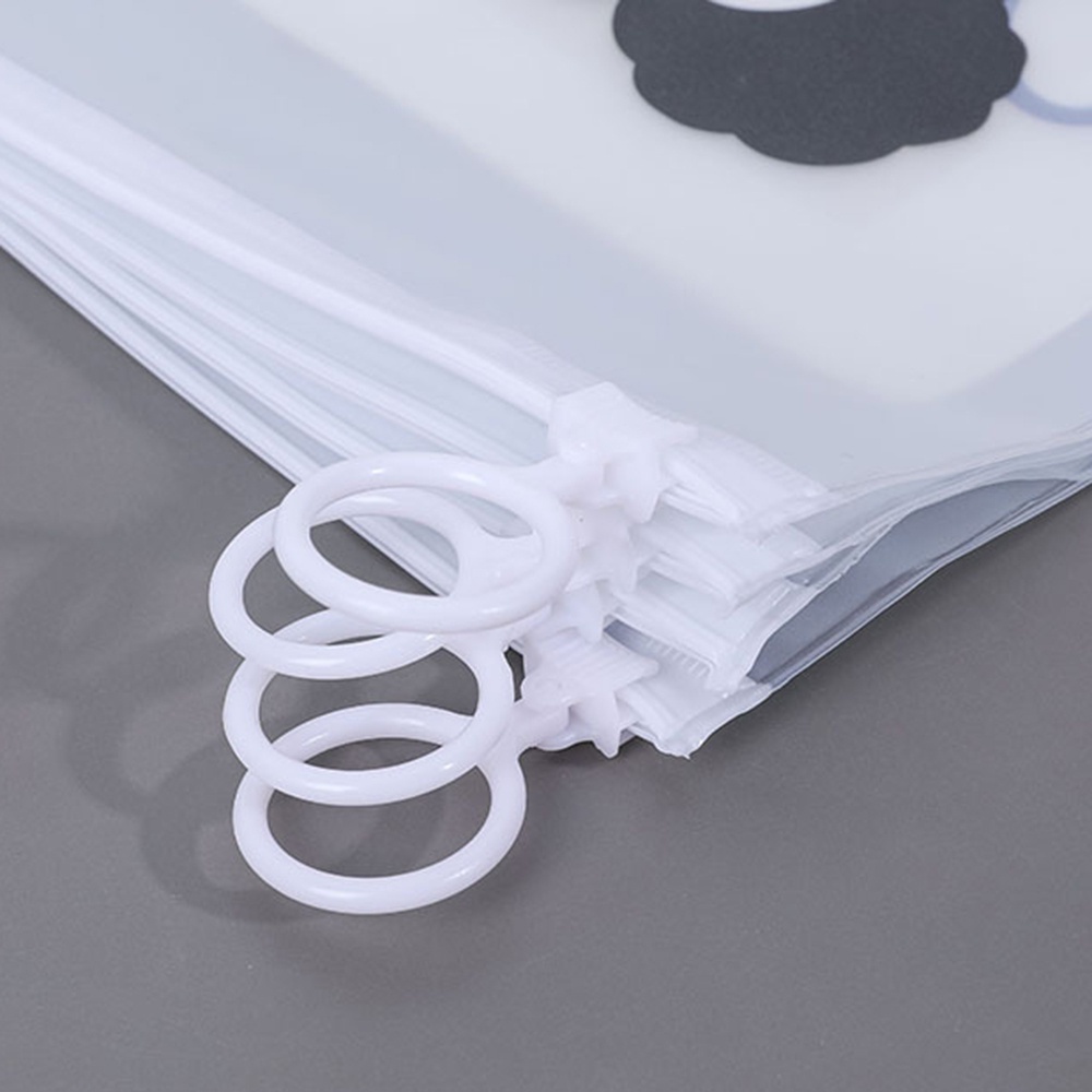 Túi Đựng Bút Bằng Nhựa Trong Suốt Có Khóa Kéo Đa Năng Tiện Dụng