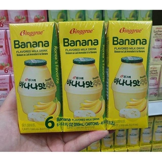 SỮA CHUỐI HÀN QUỐC BINGGREA 200ML