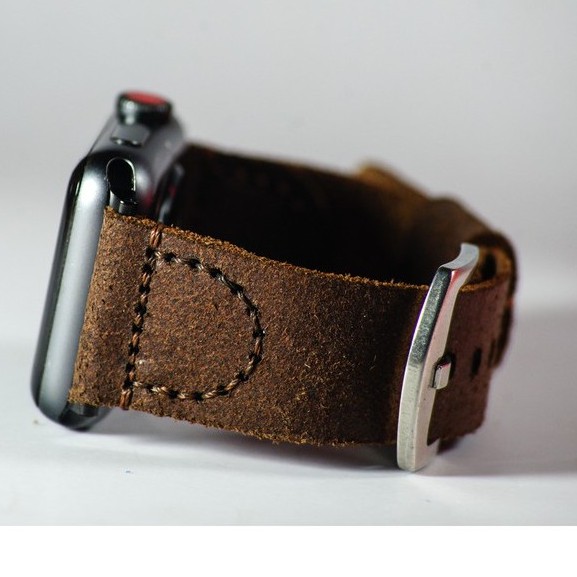Dây đồng hồ Apple Watch , Iwatch , Iphone Watch Da Bò RAM Leather Simple Mài Nhám  Bền Đẹp
