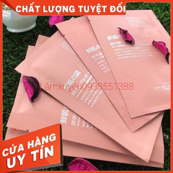 Miếng mặt nạ nhau thai cừu 40 ml tăng quá trình trao đổi chất