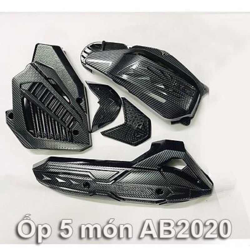 Bộ ốp cacbon Air Blade 2020- 2021. có bán rời.