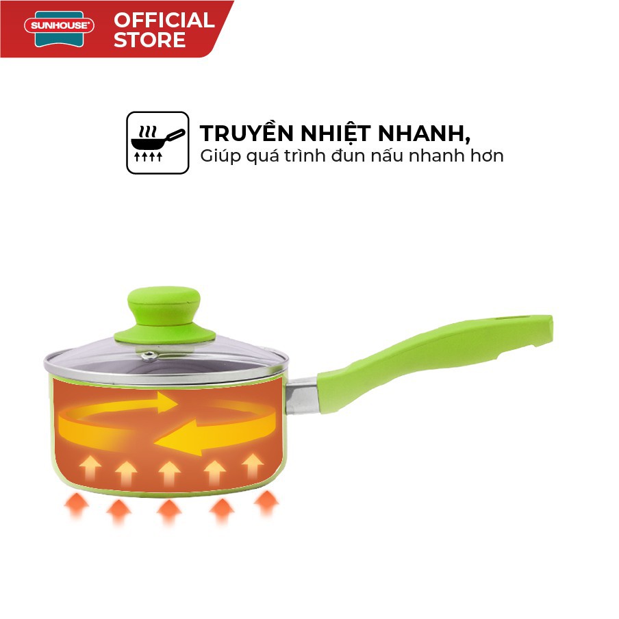 Nồi quấy bột hợp kim nhôm SUNHOUSE SMP15116 - đáy từ