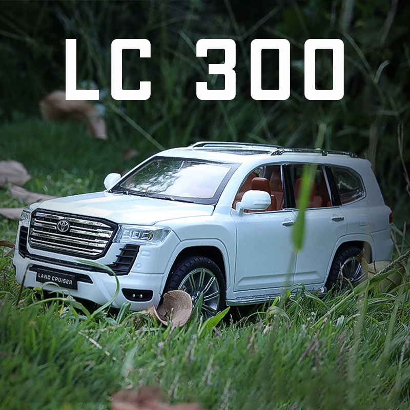 Mô Hình Xe Hơi Toyota LC300 Bằng Hợp Kim Tỉ Lệ 1: 24