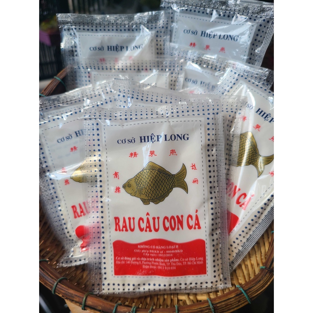 Rau câu giòn con cá 25g - Hiệu Hiệp Long