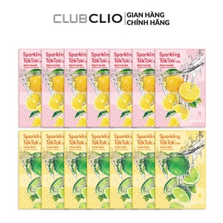 Combo 14 Miếng Mặt Nạ Giấy Peripera Sparkling Toktok Time Mask Sheet 18mlx 14