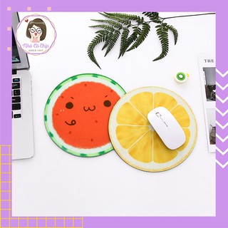 Miếng lót chuột dễ thương hình tròn