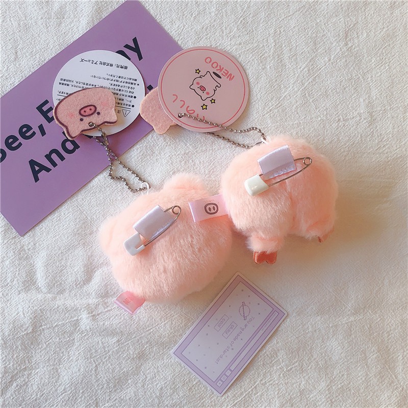 Huy Hiệu Cài Áo Hình Chú Heo Đáng Yêu B715