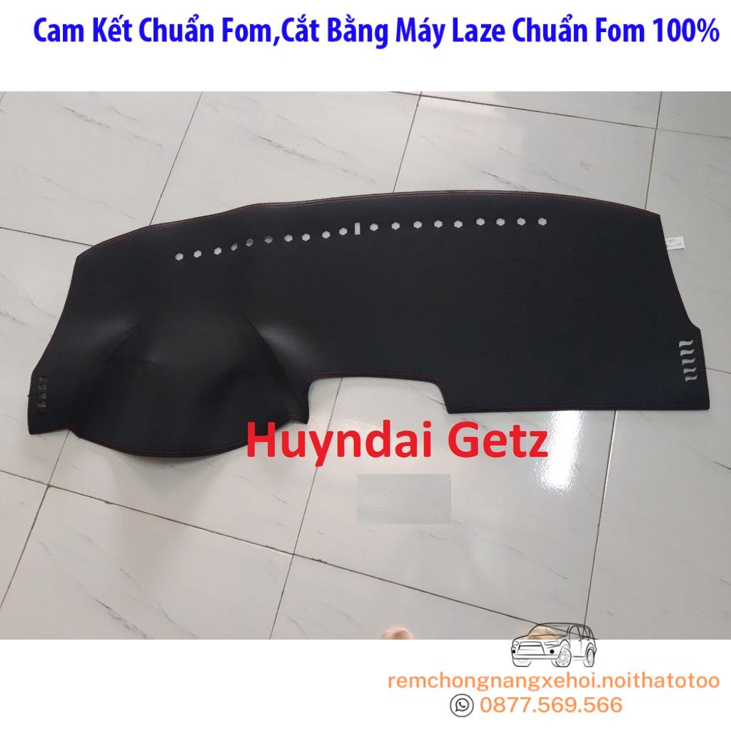 THAM TAPLO DA VÂN GỖ HUYNDAI GETZ THẢM TRẢI LÓT TAPLO CAO CẤP 3 LỚP CHỐNG TRƯỢT CHỊU NHIỆT XE HƠI BAO HÀI LÒNG