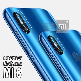 Bộ 01 miếng dán cường lực Camera cho máy Xiaomi Mi 8 - Full Box