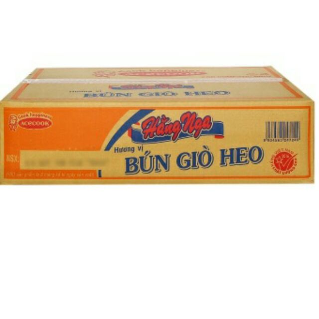 [FREESHIP 99K TOÀN QUỐC] 1 Thùng bún giò heo Hằng Nga