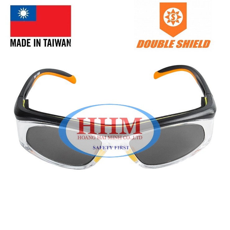 Kính bảo hộ cận thị Double Shield 3987-1 màu đen