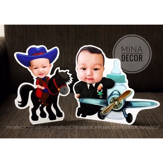 Hình Chibi Trang Trí Tiệc Sinh Nhật