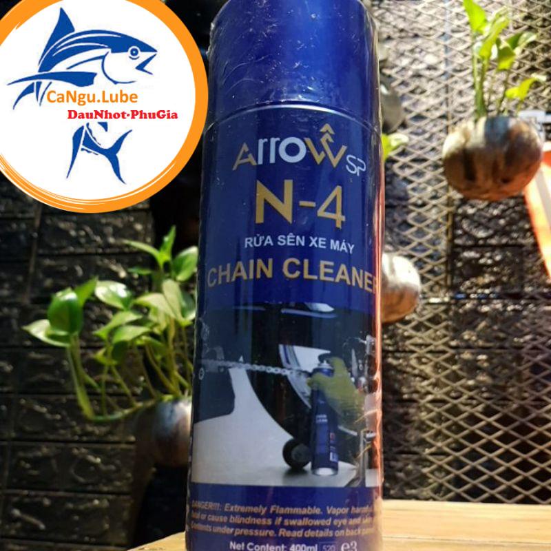 [DauNhot-PhuGia] Dung dịch rửa sên Arrow Sp chain cleaner, chai vệ sinh sên ArrowSP rửa sạch sên chỉ 5 phút chai 400ml