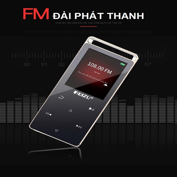 Máy nghe nhạc Lossless thể thao HiFi Ruizu D01 8GB