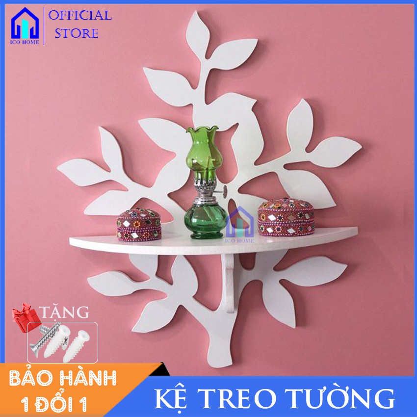 Kệ treo tường trang trí đẹp hình nhánh cây IHW-10 - ICO HOME