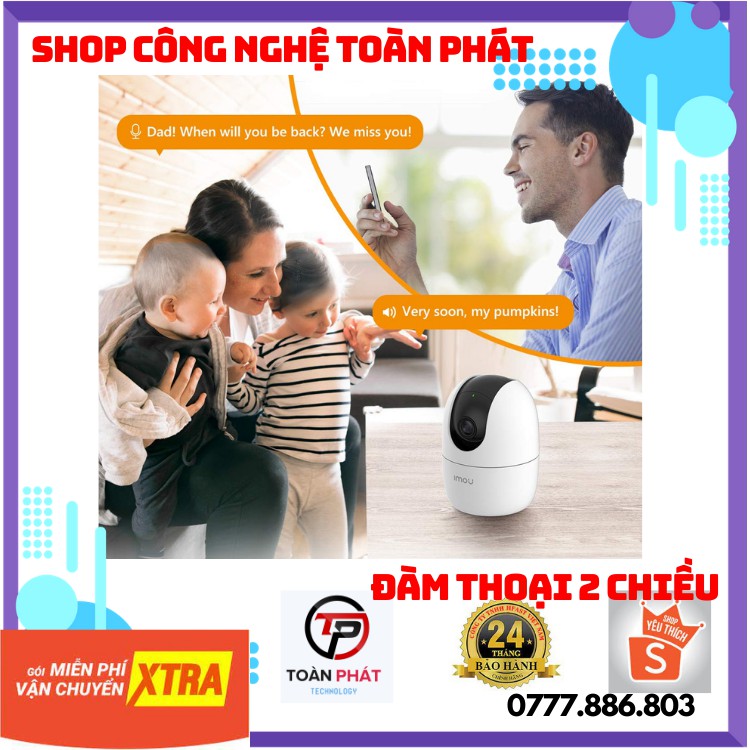 Camera wifi imou A22P 2M Renger2 Chính hãng, camera an ninh full HD giá rẻ, Công ty con của Dahua | BigBuy360 - bigbuy360.vn