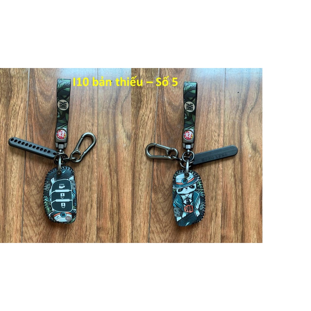 Bao da chìa khóa tài lộc cho Hyundai I10, Tucson