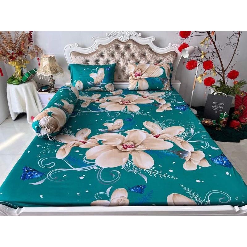 DRAP THUN HÀN QUỐC HOA(7 MÀU)