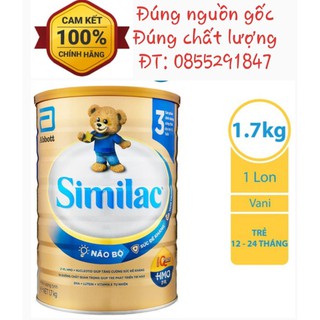 Sữa bột cho bé similac eye-q 3 hmo 1.7kg gold label - date 11.2021