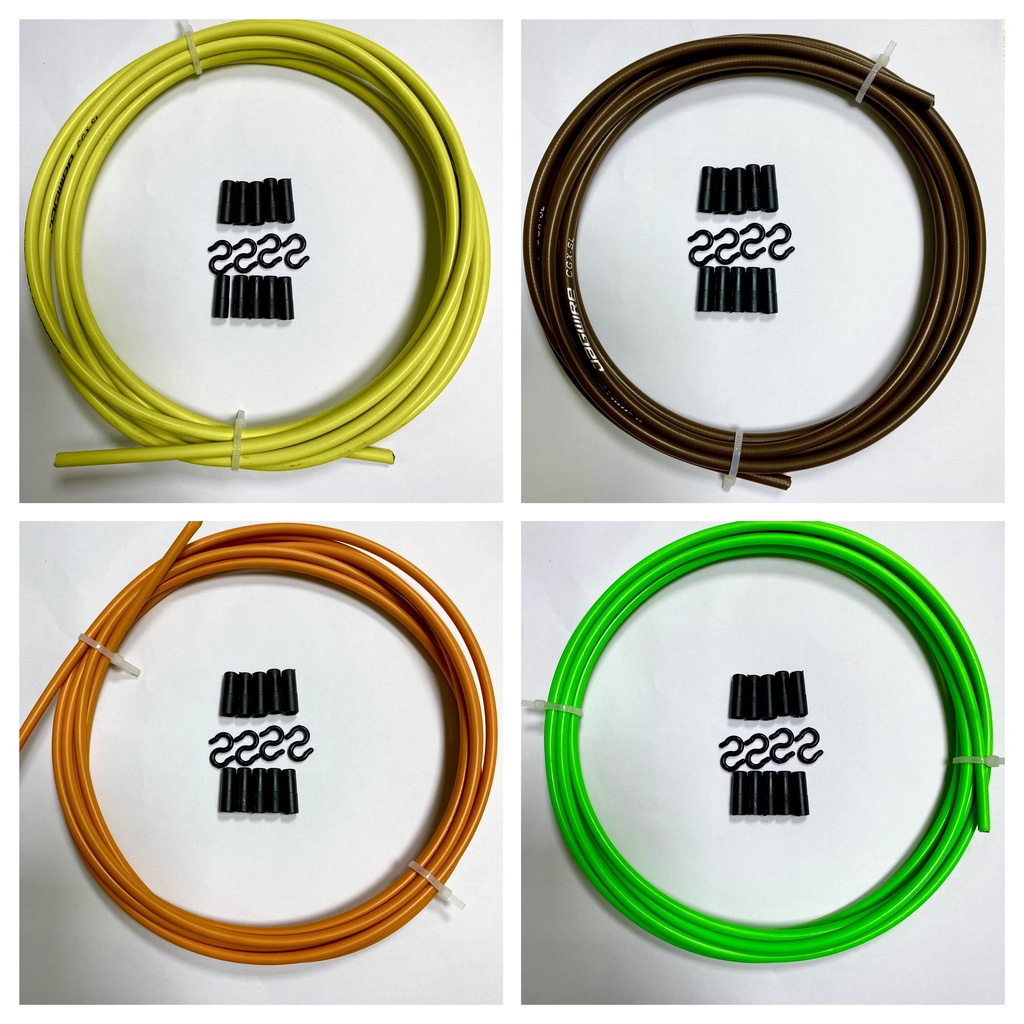 Vỏ Thắng 5mm JAGWIRE Sẵn Dầu Trong Lõi Hàng Taiwan Cho Xe Đạp