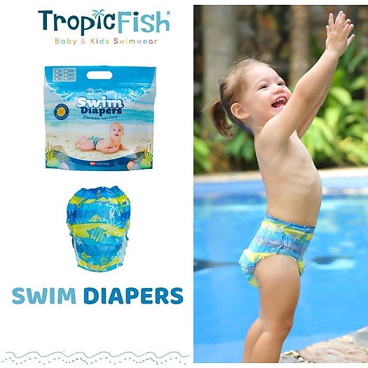 Tã bỉm bơi cho bé TropicFish đủ size S/M/L, 1 miếng