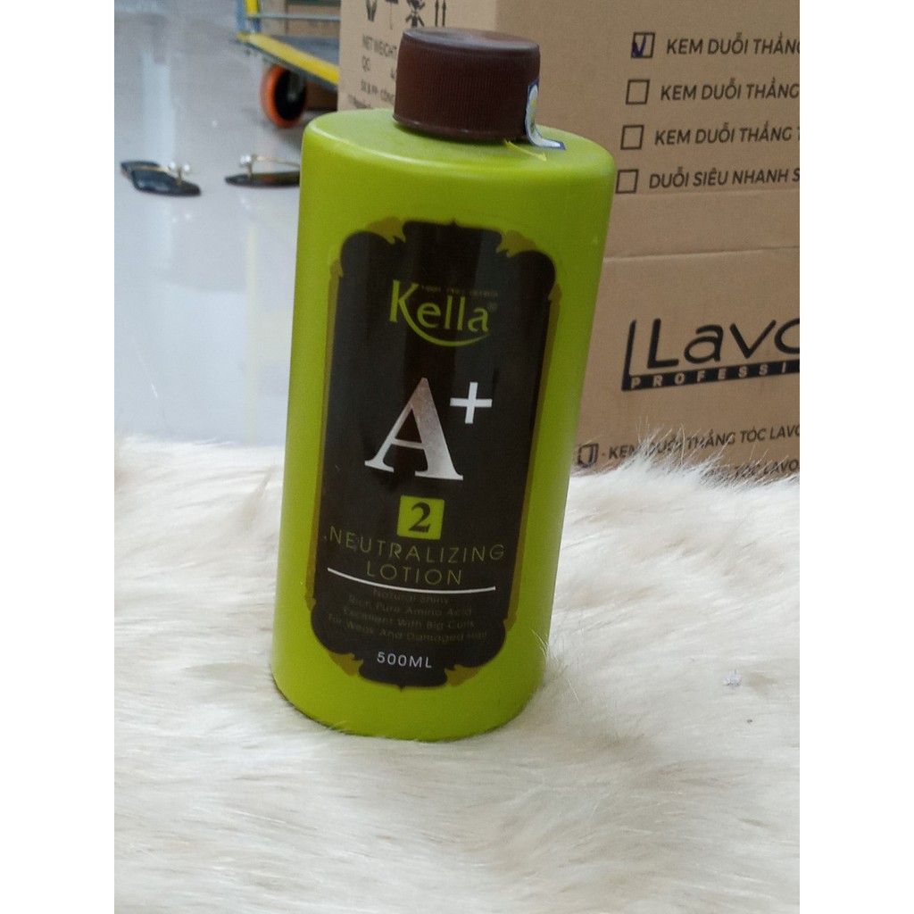 Cặp uốn kella 500ml*2  định hình tóc , giữ nếp tóc xoăn bồng bềnh óng ả