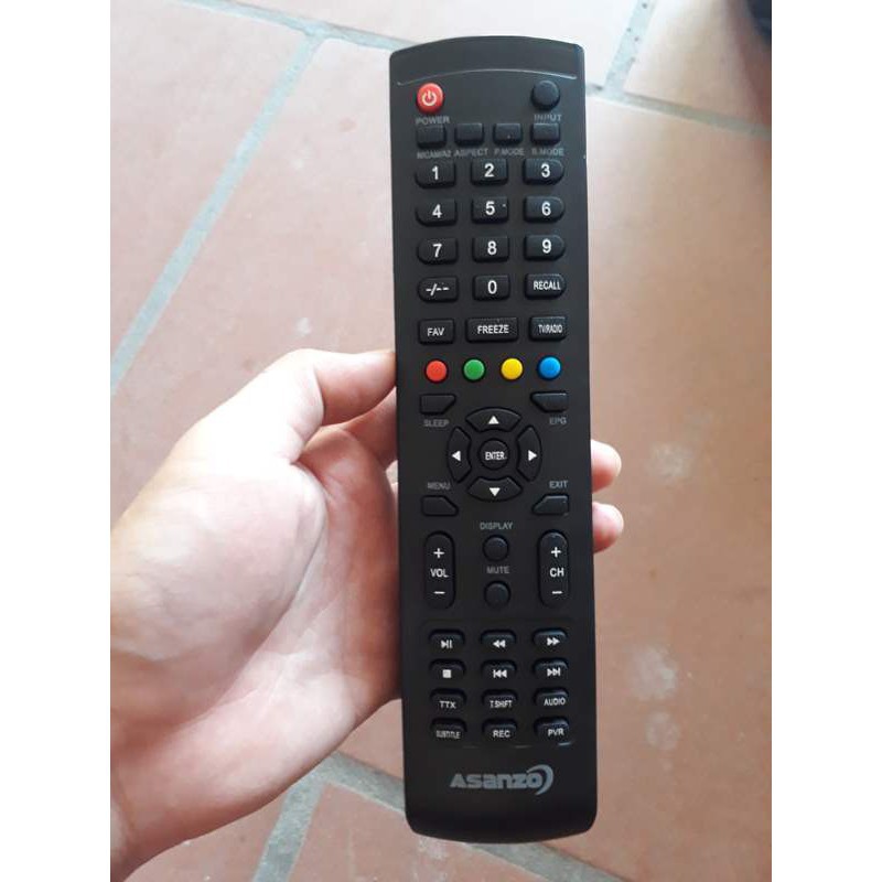 ĐIều Khiển _ remote Tivi Asanzo - 067.