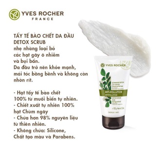 Tẩy da chết dành cho da đầu Yves Rocher