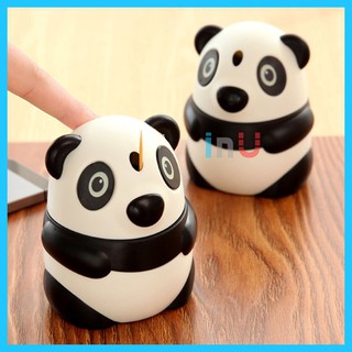 HCM - Hủ đựng tăm nhấn tăm tự động hình gấu trúc Panda dễ thương cute