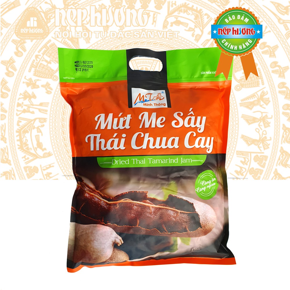 Mứt me sấy Thái chua cay-Minh Thông- Gói 1Kg