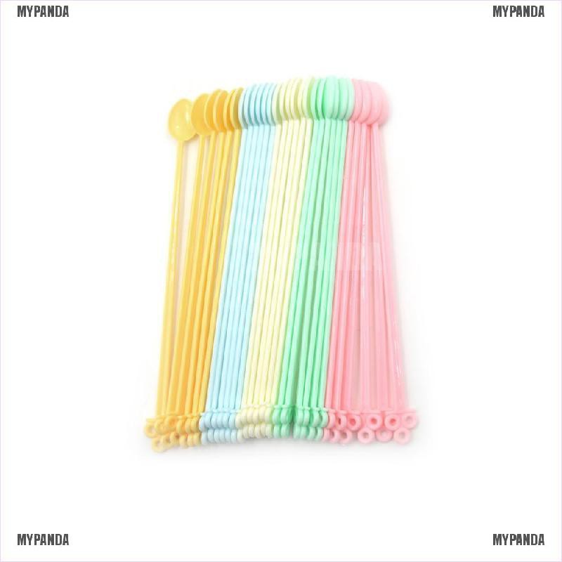 Bộ 30 muỗng nhựa mini trang trí dùng 1 lần