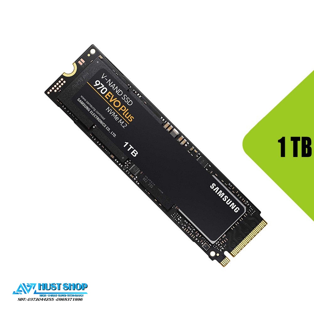 Ổ cứng SSD Samsung 970 EVO Plus PCIe NVMe V-NAND M.2 2280 1TB MZ-V7S1T0BW | WebRaoVat - webraovat.net.vn