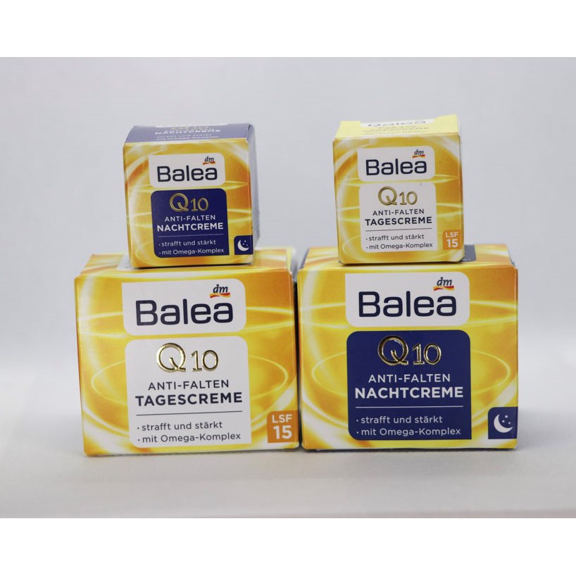 Bộ kem dưỡng da BALEA Q10 ANTI FALTEN chống lão hóa, giảm nếp nhăn
