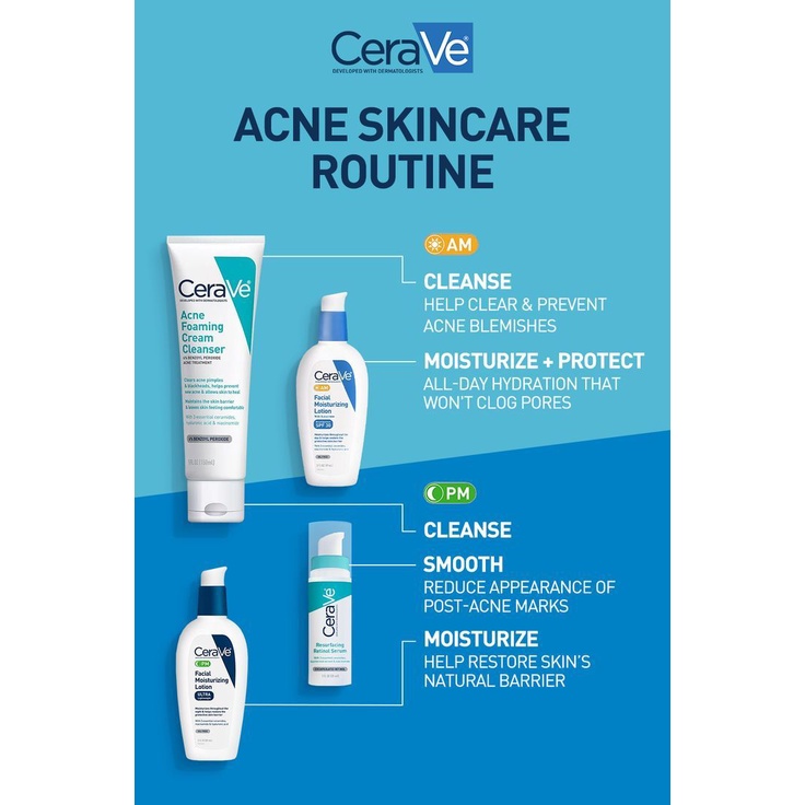 Serum Cerave Resurfacing Retinol Serum 30ml Tinh chất tái tạo da và se khít lỗ chân lông, giảm thâm, mụn - NEON BEAUTY