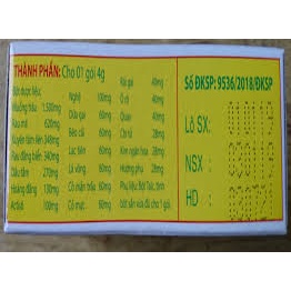 Tiêu phong nhuận gan số 40 hộp 10 gói TIEU PHONG NHUAN GAN