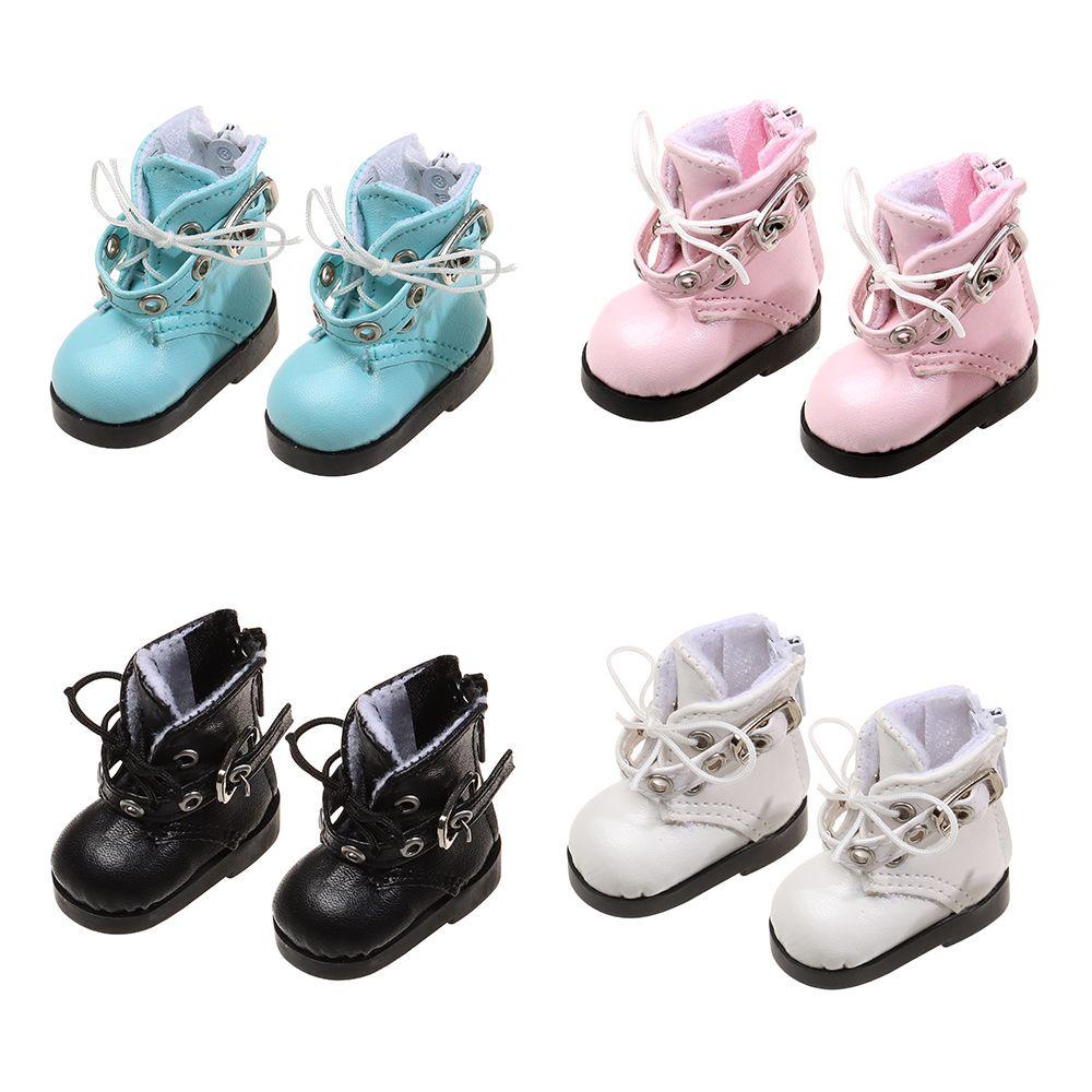 Giày Boot Thời Trang Cao Cấp Cho Búp Bê 15~20cm