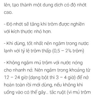 Mủ Trôm 500g