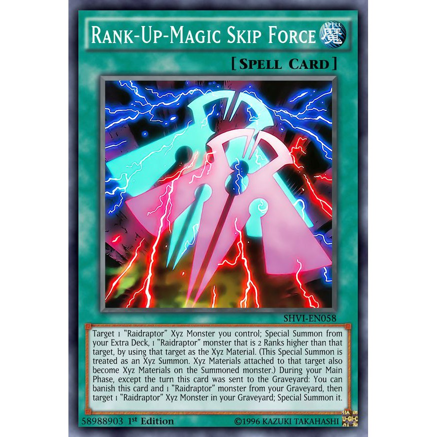 [ Bài Yugioh In ] Raidraptor Deck 2021 ( Tháng 1 )