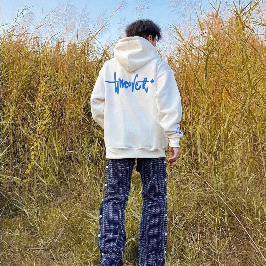 Áo hoodie Uncover badana chất nỉ bông áo hoodie nam nữ kun shop