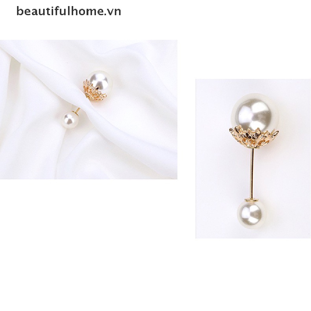 Trâm cài áo đính ngọc trai sang trọng