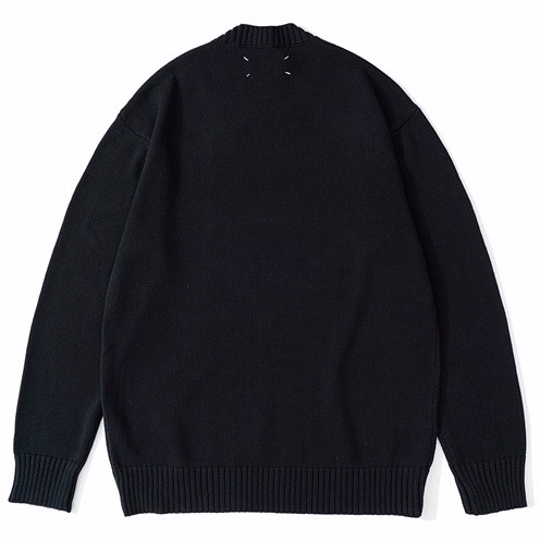Áo len Maison Margiela knitted 4 stitch panel jumper ss21