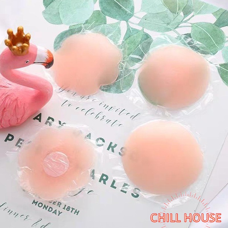 HOT-HỘP 5 ĐÔI MIẾNG DÁN NHŨ HOA SILICON SIÊU MỀM 1401 - CHILLHOUSE