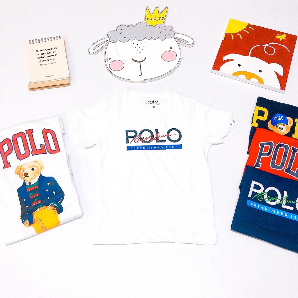Sét 3 áo phông polo cực đẹp cho bé trai