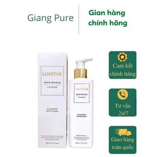Sữa tắm truyền trắng da Luvstar – hàn quốc