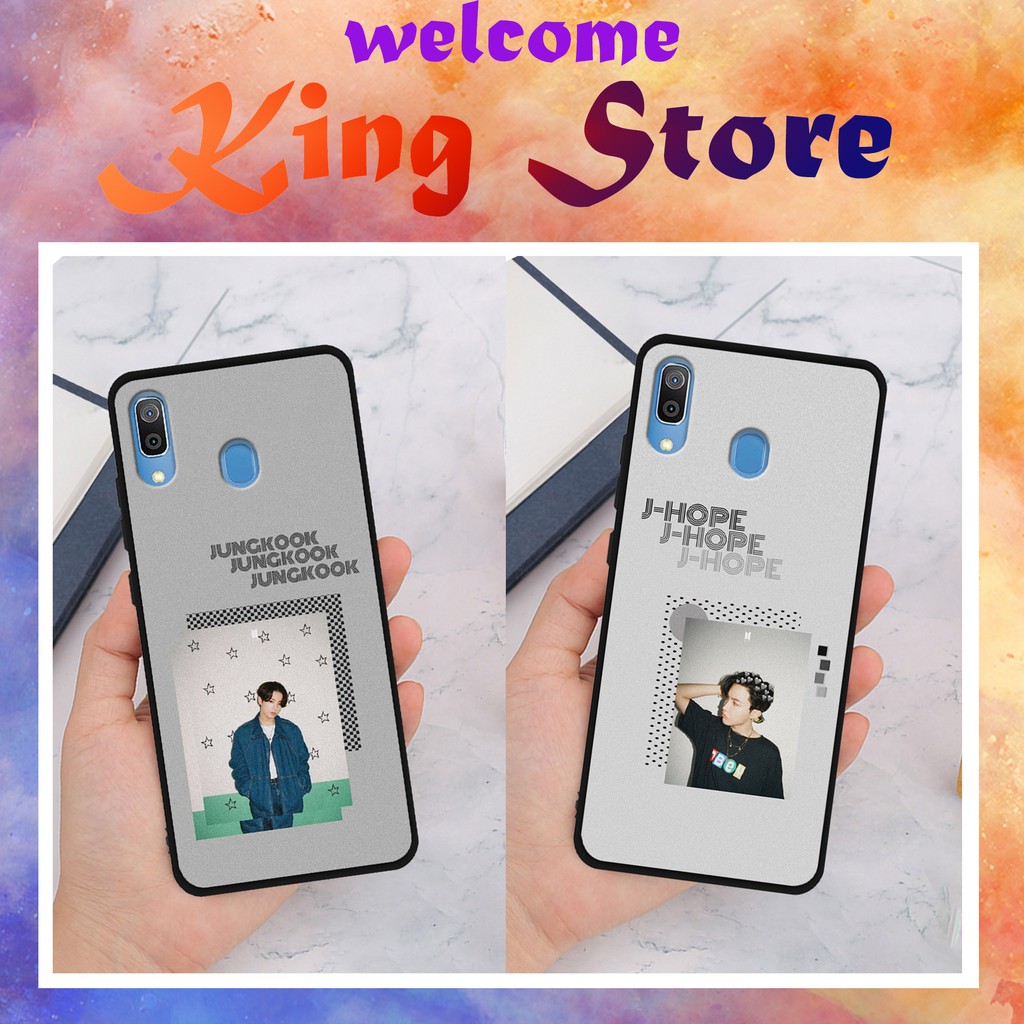 Ốp lưng SamSung A10/A20/A30/A40 in hình Nhóm nhạc BTS siêu đáng yêu, độc, lạ_KINGSTORE.HN_Ốp SS A10/A20/A30/A40