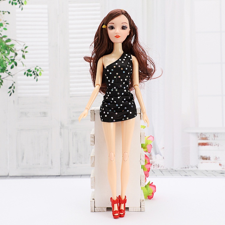 Đầm Công Chúa Nhiều Kiểu Dáng Cho Búp Bê Dài 30cm