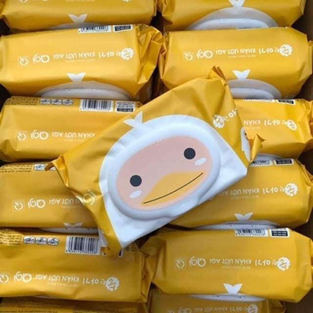 Khăn ướt Agi không mùi 100 tờ cho bé
